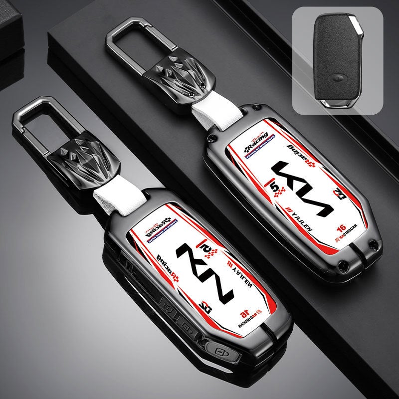 Suitable For Kia Key Case Metal Case K3K4K5Kx3/5/7 Smart Run Souranto Game Run Cros - Image 1